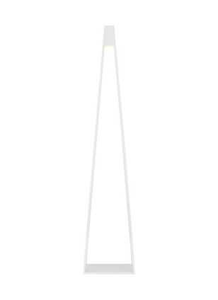 Visual Comfort Modern - SLOFL10927WH - LED Outdoor Floor Lamp - Apex - White