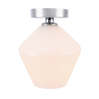 Elegant Lighting - LD2255C - One Light Flush Mount - Gene - Chrome