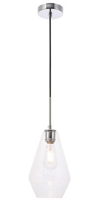 Elegant Lighting - LD2260C - One Light Pendant - Gene - Chrome