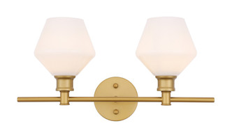 Elegant Lighting - LD2313BR - Two Light Wall Sconce - Gene - Brass