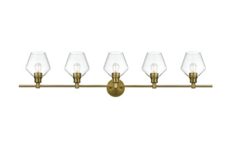 Elegant Lighting - LD2324SG - Five Light Wall Sconce - Gene - Satin Gold