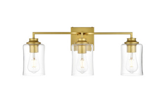 Elegant Lighting - LD7314W23BRA - Three Light Bath Sconce - Ronnie - Brass