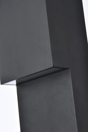 Raine LED Outdoor Wall Lamp (LDOD4001BK)