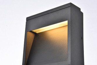 Raine LED Outdoor Wall Lamp (LDOD4019BK)