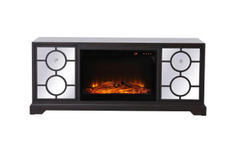 Elegant Lighting - MF802DT-F1 - TV Stand With Fireplace Insert - Modern - Dark Walnut