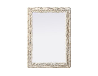 Elegant Lighting - MR4A3042LN - Mirror - Marlowe - Linen White