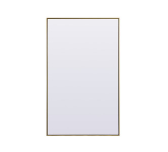 Elegant Lighting - MR4FL3660BR - Mirror - Eternity - Brass