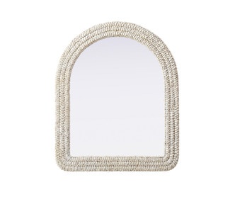 Elegant Lighting - MR4G3036LN - Mirror - Marlowe - Linen White