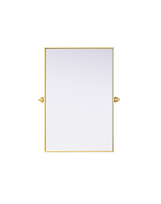 Elegant Lighting - MR6H2436BRA - Mirror - Amoura - Brass