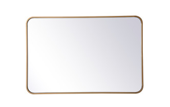 Elegant Lighting - MR802436BR - Mirror - Evermore - Brass