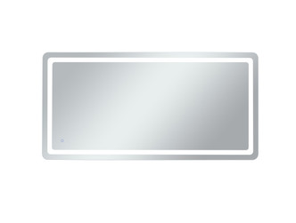 Elegant Lighting - MRE33672 - LED Mirror - Genesis - Glossy white