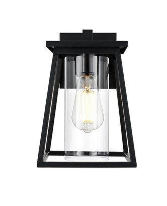 Elegant Lighting - OD346W11BK - One Light Outdoor Wall Sconce - Lambert - Black