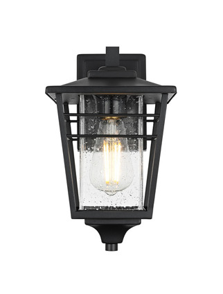 Elegant Lighting - OD347W13BK - One Light Outdoor Wall Sconce - Croskey - Black