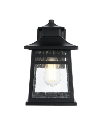 Elegant Lighting - OD352W12BK - One Light Outdoor Wall Sconce - Bambrey - Black