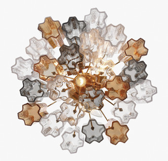 Addis Four Light Chandelier (ADD-300-AG-AU)