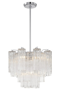 Addis Four Light Chandelier (ADD-300-CH-CL)