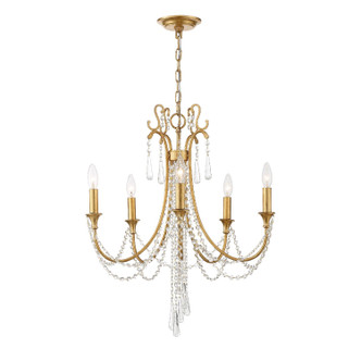 Arcadia Five Light Chandelier (ARC-1905-GA-CL-MWP)