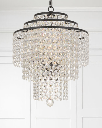 Arielle Four Light Chandelier (ARI-304-DB-CL-MWP)