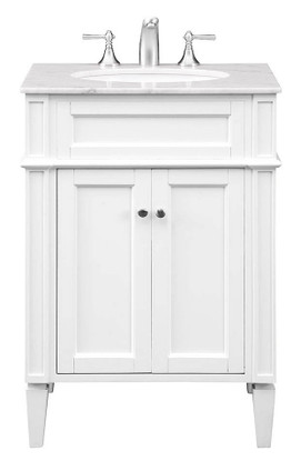 Elegant Lighting - VF-1026 - Single Bathroom Vanity Set - Park Ave - white