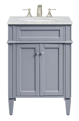 Elegant Lighting - VF-1027 - Single Bathroom Vanity Set - Park Ave - Grey