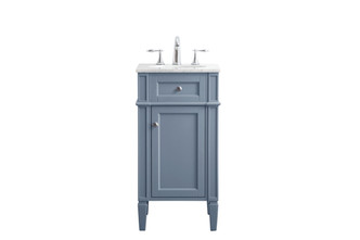 Elegant Lighting - VF12518GR - Single Bathroom Vanity Set - Park Avenue - grey