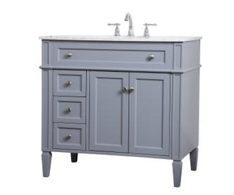Park Avenue Single Bathroom Vanity (VF12536GR)