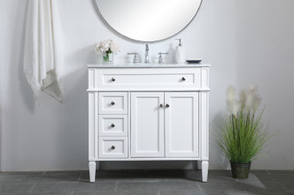 Williams Single Bathroom Vanity (VF12536WH)