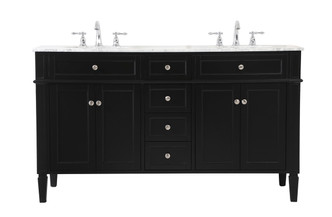 Elegant Lighting - VF12560DBK - Bathroom Vanity Set - Park Avenue - Black