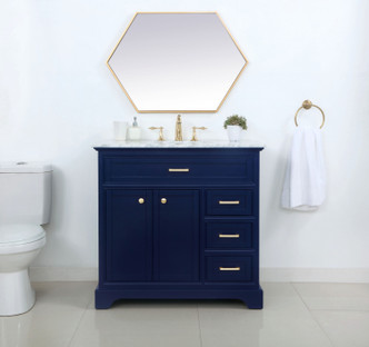 Americana Bathroom Vanity Set (VF15036BL)