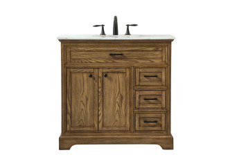 Elegant Lighting - VF15036DW - Single Bathroom Vanity - Americana - driftwood