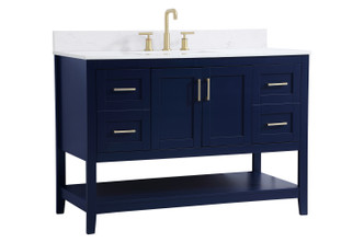 Aubrey Bathroom Vanity Set (VF16048BL-BS)