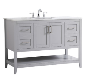 aubrey Single Bathroom Vanity (VF16048GR)
