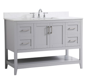 Aubrey Bathroom Vanity Set (VF16048GR-BS)