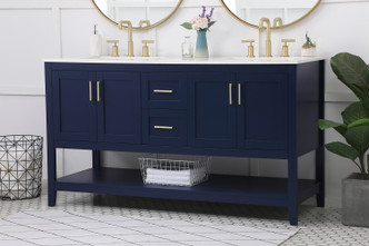 Aubrey Double Bathroom Vanity (VF16060DBL)