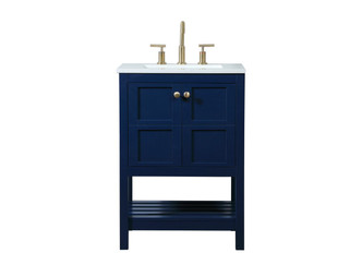 Elegant Lighting - VF16424BL - Vanity Sink Set - Theo - blue