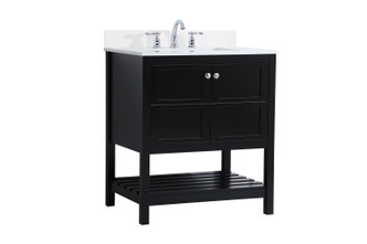 Theo Bathroom Vanity Set (VF16430BK-BS)