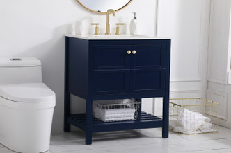 Theo Single Bathroom Vanity (VF16430BL)