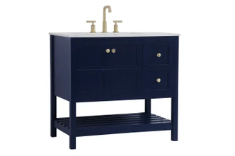 Theo Single Bathroom Vanity (VF16436BL)