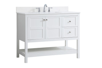 Theo Bathroom Vanity Set (VF16442WH-BS)