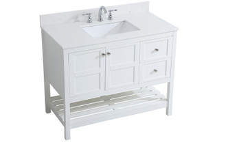 Theo Bathroom Vanity Set (VF16442WH-BS)