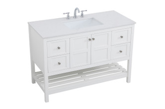 Theo Single Bathroom Vanity (VF16448WH)