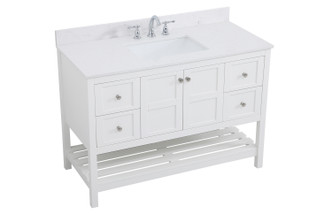 Theo Bathroom Vanity Set (VF16448WH-BS)
