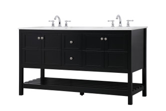 Theo Single Bathroom Vanity (VF16460DBK)
