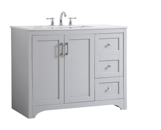 moore Single Bathroom Vanity (VF17042GR)
