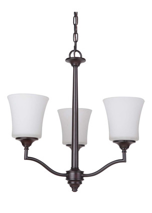Craftmade - 41723-OB - Three Light Chandelier - Helena - Oiled Bronze