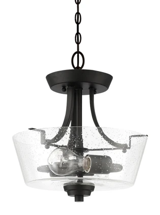 Grace Two Light Semi Flush Mount Convertible (41952-ESP-CS)