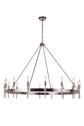 Larrson 16 Light Chandelier (54316-BNK)