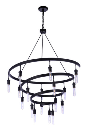 Tranquil 18 Light Chandelier (55418-FB)