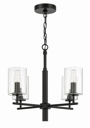 Hailie Four Light Chandelier (55624-FB)