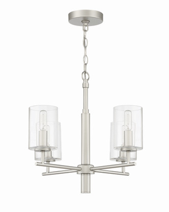 Hailie Four Light Chandelier (55624-SN)